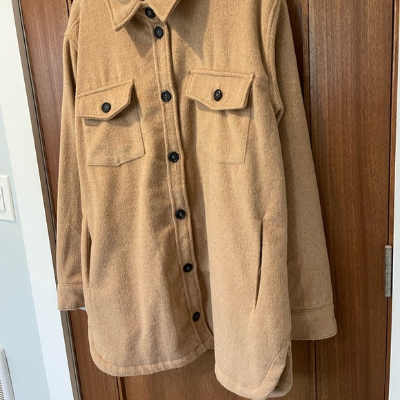 Thread & Supply Shirt Jacket - NWT - Size XL - Camel - Picture 3 of 10